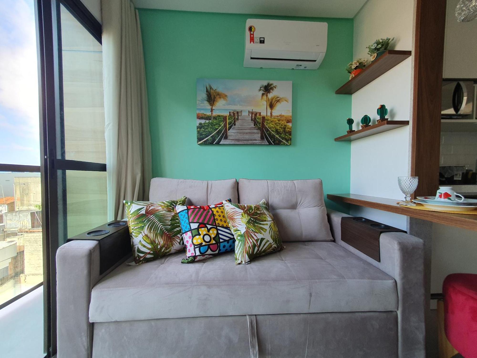 Apartamento Porto Flat 301 Centro - Piscinas Naturais